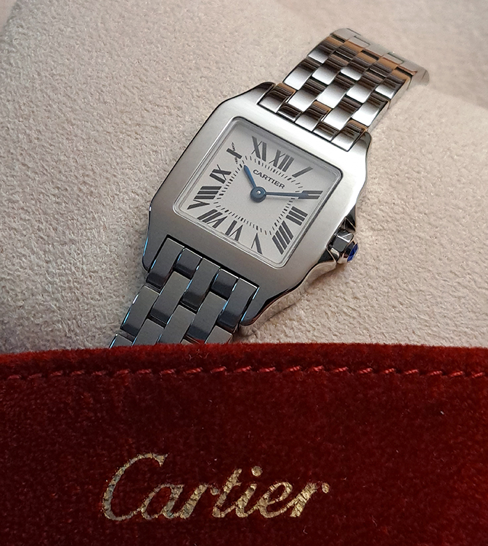 Ladies Cartier Santos Demoiselle Ref. W2506425